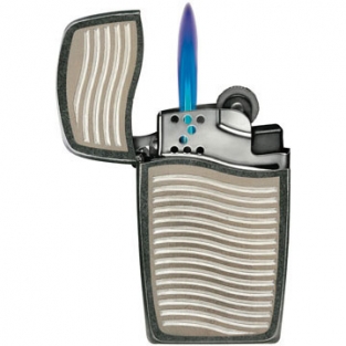 Zippo Blu Channeled